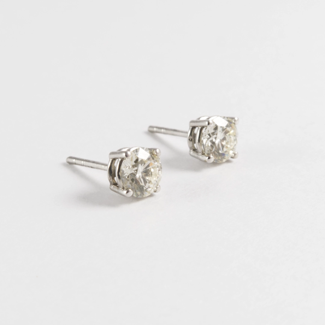 Diamond Stud Earrings
